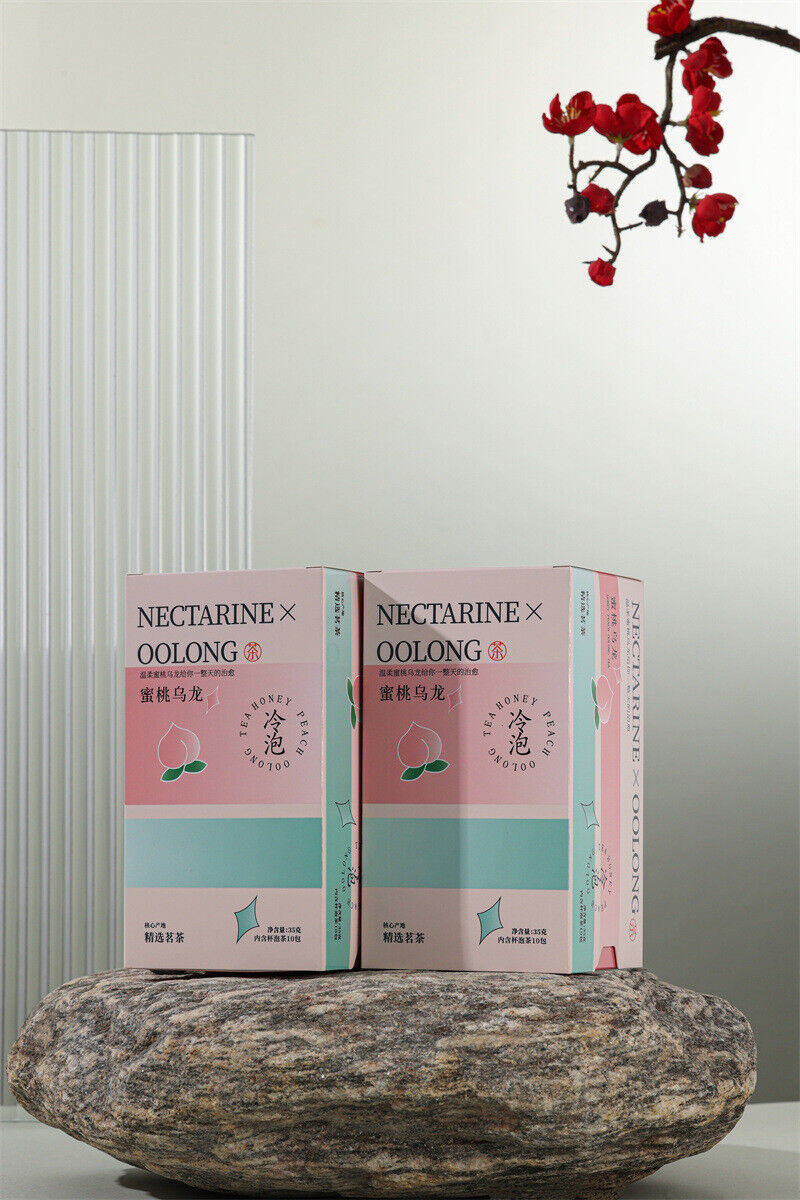Pfirsich Würfel Fruchtiger Tee Pfirsich Oolong Teebeutel Unabhängig 35g