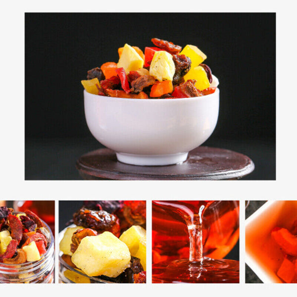 HelloYoung 180g Natural Handmade Fruit Tea Canned Ecology Flower Herbal Tea Drink Gift Tea