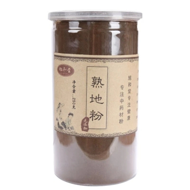 250g/8.8oz  Shu Di Huang Herbs100% Pure Rehmannia Root Extract Powder Main image