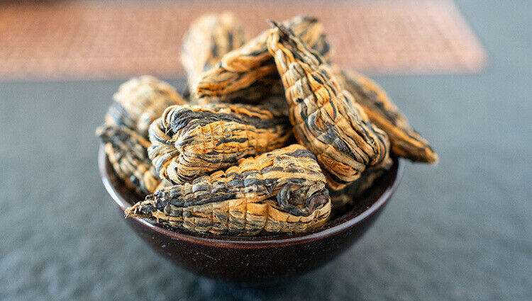 HelloYoung 250g Fengqing Dian Hong Pagoda Tea Yunnan Ancient Golden Silk Pagoda Black Tea