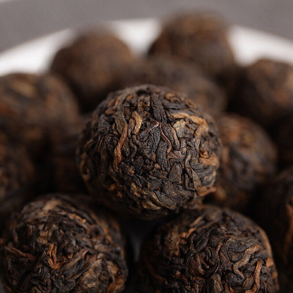 HelloYoung 500g Yunnan Puer Tea Icelandic Ripe Tea Dragon Pearl Small Tuocha Large Tree Tea