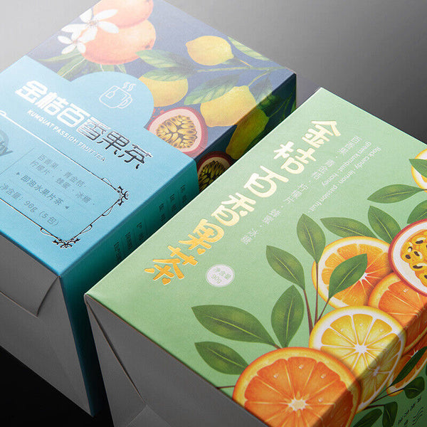 HelloYoung Freeze dried citrus, passion fruit, honey tea, lemon slices, flower fruit tea