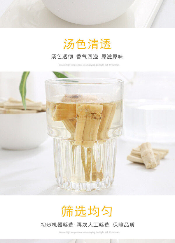 Dried Sugarcane Bulk Peeled Sweet Sugarcane Dried Sugarcane Segments 500g