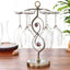 Red Wine Rack Standing with 6 Hooks Kitchen Decor New Nordic Style Goblet Holder