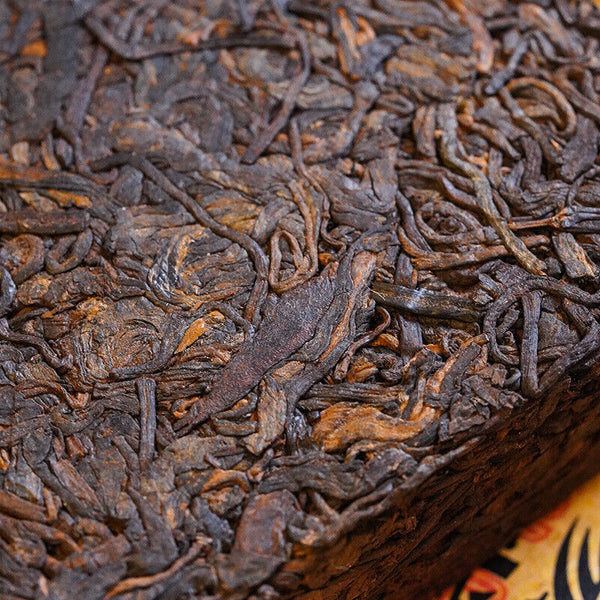 HelloYoung Yiwu Ripe Tea Brick 500g Yunnan Pu'er Tea Brick Healthy Drink