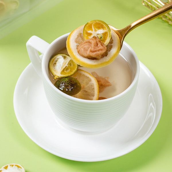 Summer Iced Fruit Tea Blend (Freeze-Dried) Preserved Plum & Citrus Tea