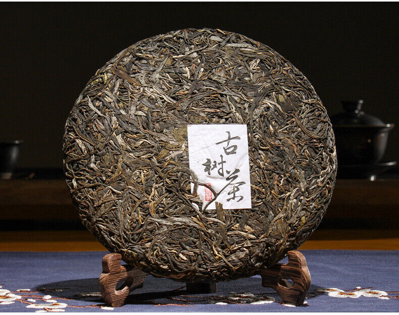 HelloYoung 357g Yunnan Raw Tea Cake Laobanzhang Pu'er Raw Tea Cake Pu'er Tea Raw Tea