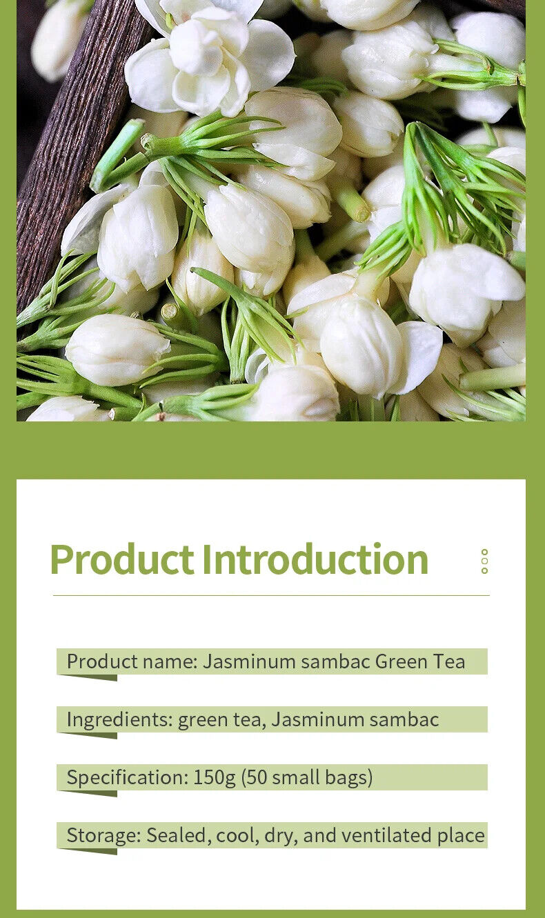Jasmine Green Tea Herbal Tea 150g