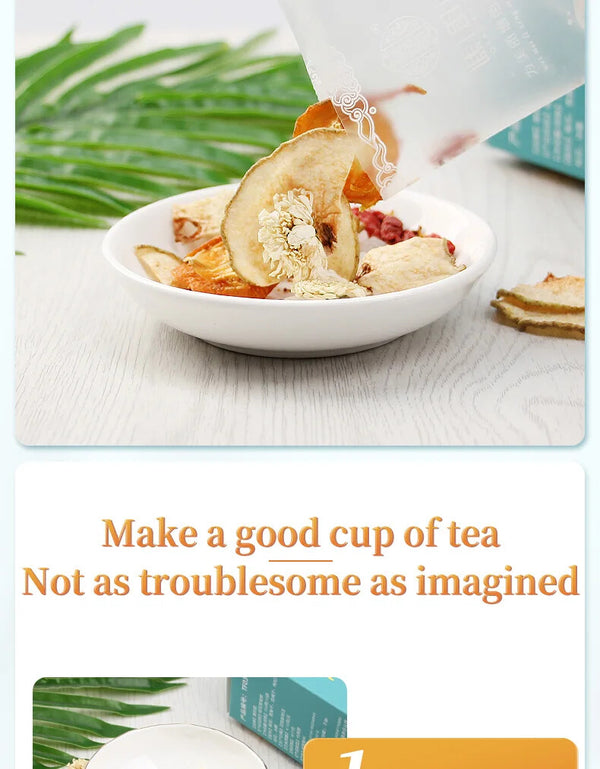 Healthy Herb Tea Bag 100g/3.52oz Osmanthus Snow Pear Tea