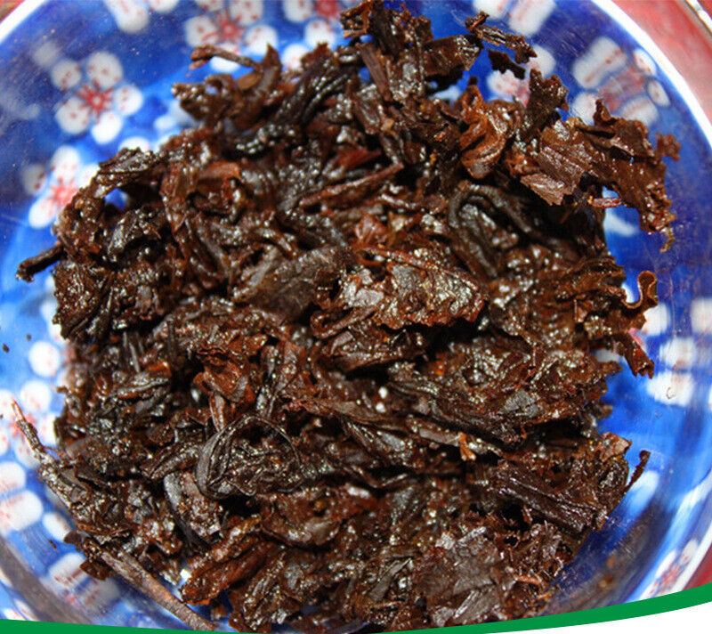 HelloYoung 357g Yunnan Pu'er Tea Ancient Tree Tea Leaves Ripe Tea Cake