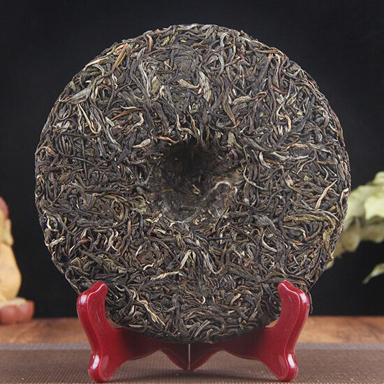 Raw Puer Tea Cake Youle Mountain Shen Puerh Qizi Cha Bing 357g/12.59oz