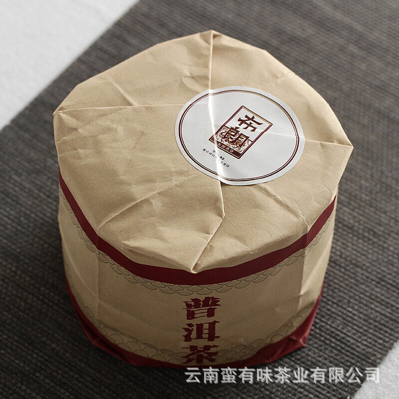 HelloYoung Yunnan Pu'er Tea Big Tree Old Tree Tea 100g Brown Ripe Cake (Chong) Secondary image