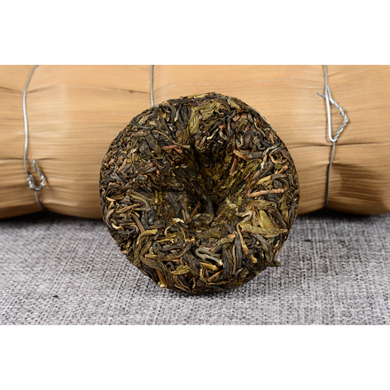 100*5 Yunnan Pu'er Tea Bamboo Shoot Shell Pu'er Tea Tuo Organic Green Tea