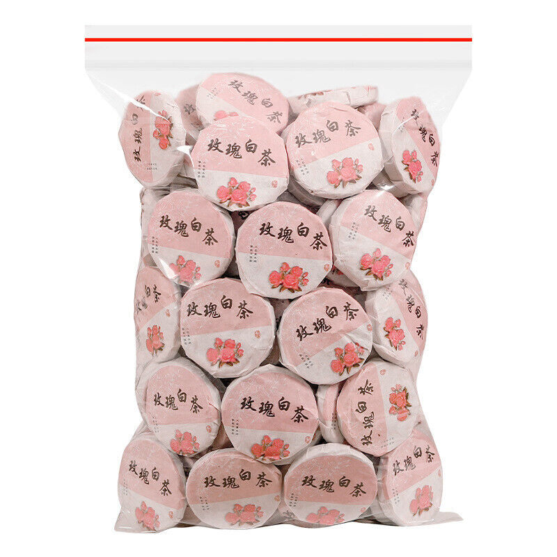 Authentic Fujian Rose White Tea Fuding Old White Tea Mini Tea Cake Rose Shoumei