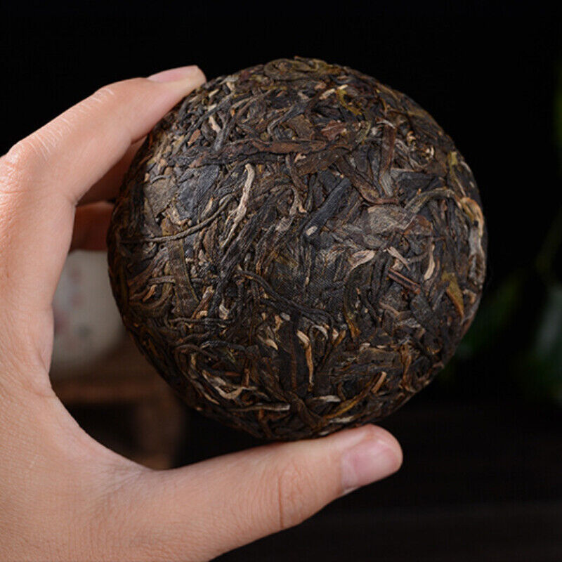 HelloYoung Husk Pu'er Green Tea Healthy Drink 500g Organic Pu-Erh Raw Tuocha Bamboo Shoot