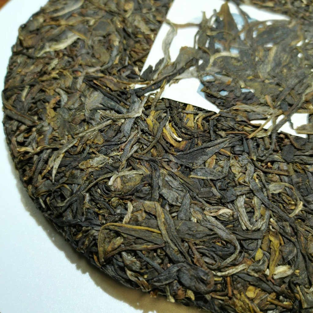 HelloYoung Yunnan Pu'er Tea Brown Mountain Spring Tea Menghai Flavor Seven Cakes357g/1.59oz