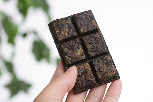 Yunnan Puerh Tea 50g Lao Banzhang Golden Leaf Raw Brick Aged Puerh Tea