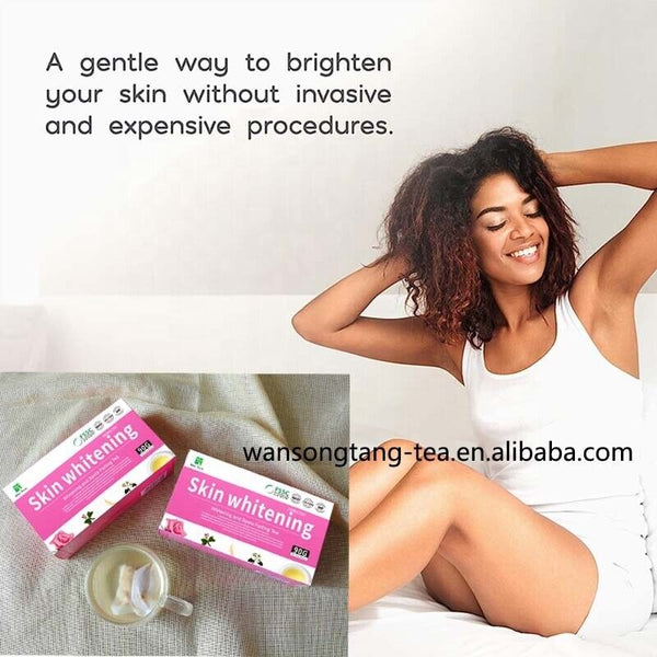 Private Label Skin Whitening Tea Winstown Smoothing Care Healthy Detox Tea 90g