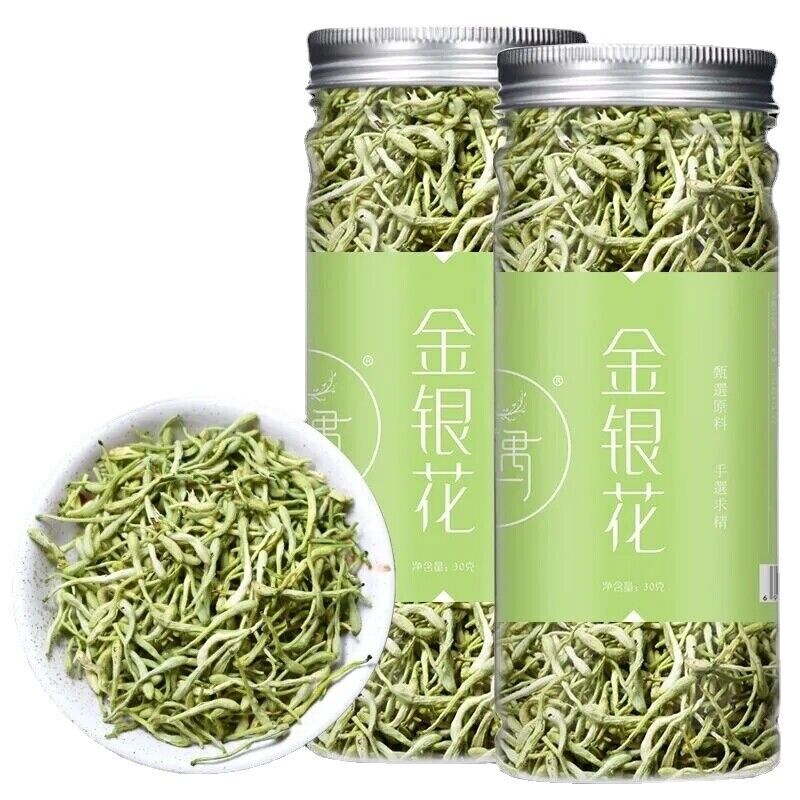 HelloYoung 30g/boxHoneysuckle Tea Health Flower tea Golden-and-silver Honeysuckle Tea金银花茶 Secondary image