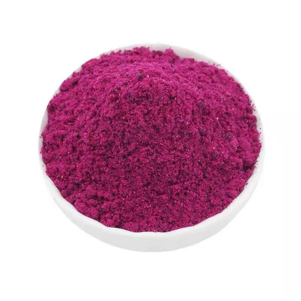 Bio Rote Drachenfrucht Pulver, Nicht-GVO, Gefriergetrocknete Pitaya, Roh, Vegan