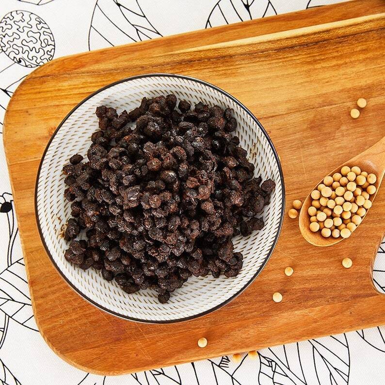 Fermented Salted Preserved Dried Black Beans 250g For Chinese Dishes Main image