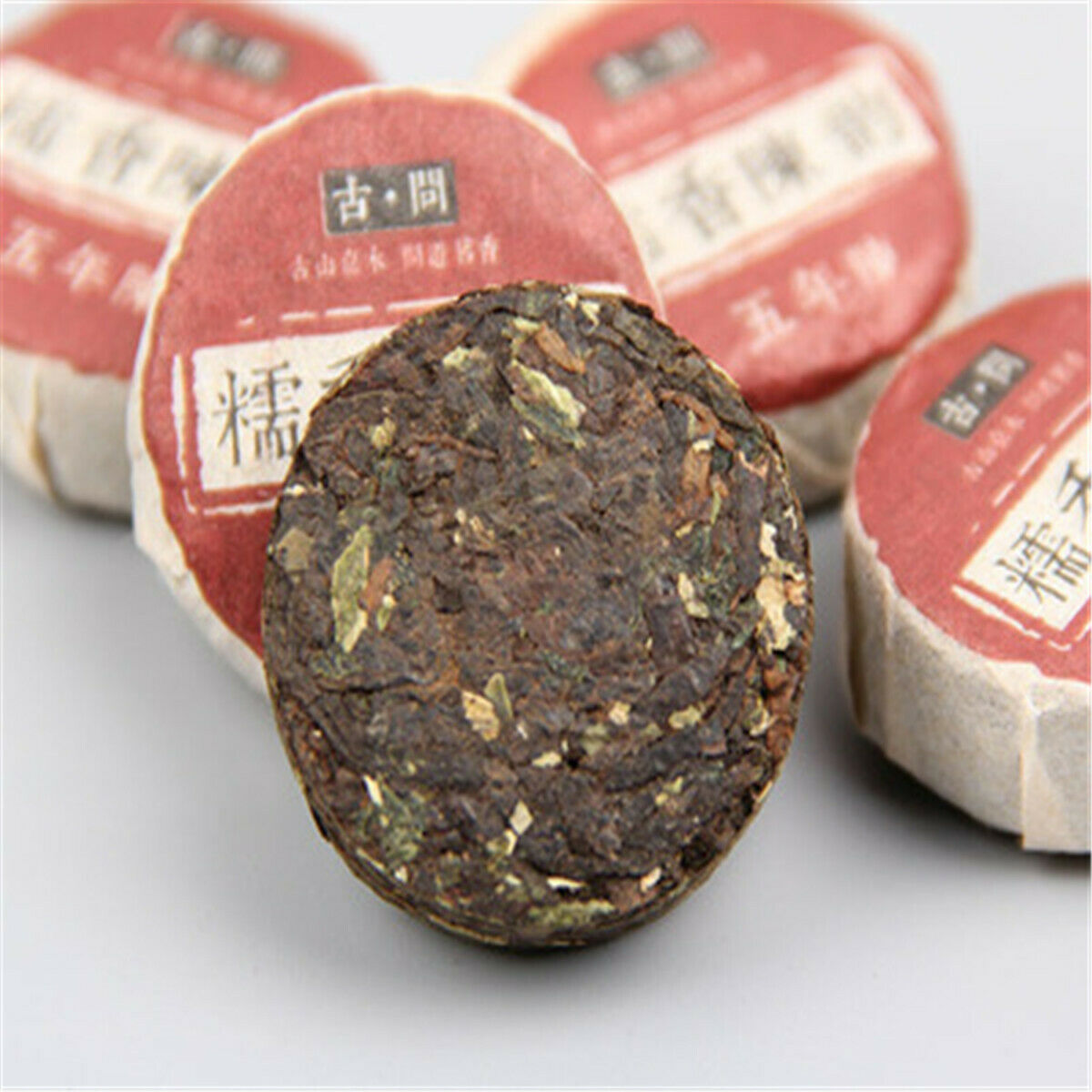 HelloYoung 50g(about8~10 Pcs) Cooked Tuocha Yunnan Glutinous Rice Taste Puer Tea Mini Puer