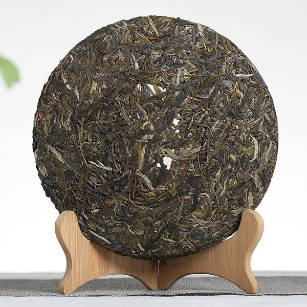 HelloYoung 357g Yunnan Pu'er Tea Xigui (White Cotton) Ming Pre-Spring Seven Seed Cake Tea