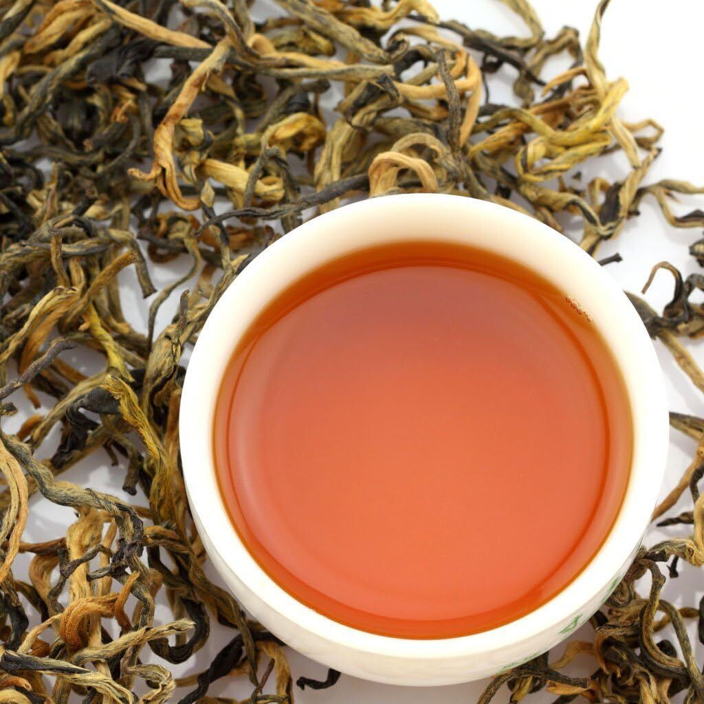 2*250g / Total 17.6oz Supreme Yunnan Black Tea  Fengqing DianHong Loose Leaf Tea Main image