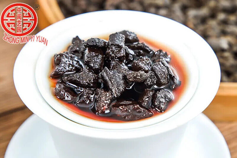 HelloYoung TeaNew Black Tea Pu'er Tea Canned Cooked Tea Fossil Old Cooked Pu'er Tea 100g