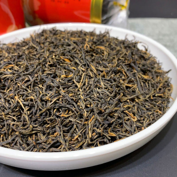 Jinjunmei black tea loose tea new tea Fujian Wuyishan bulk small seed 500g