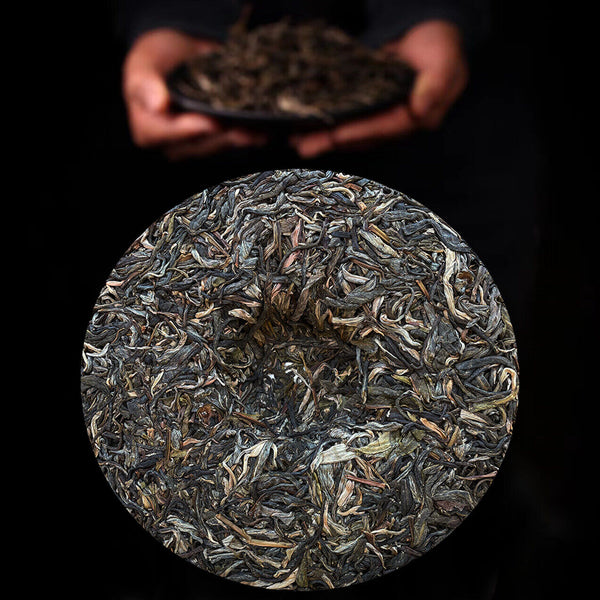 HelloYoung Jingmai Pu-erh Raw Tea Seven Son Cake Ancient Jingmai Pu-erh Tea 357g/12.59oz