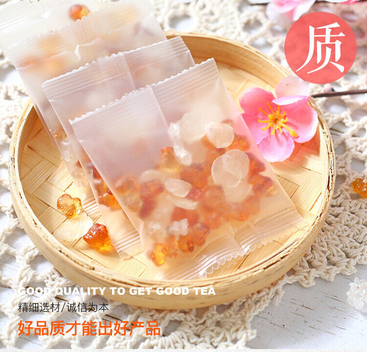 HelloYoung 15g*10 small packaging boxes peach gum soap horn rice snow swallow combination