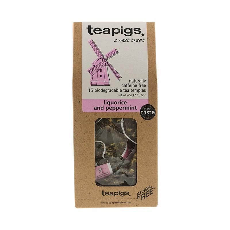 15 Three-dimensional Tea Bags Boxed Tea Leaves Teapigs Mint Licorice Tea Bags Secondary image