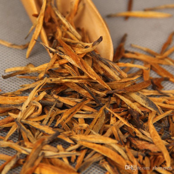 HelloYoung Yunan Fengqing Dianhong Black Tea Small Golden Bud Healthy Organic Tea 250g