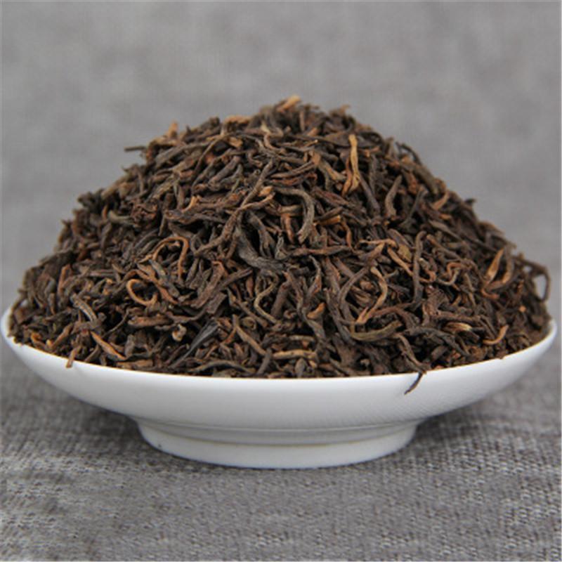 HelloYoung Small Canned Puer Ripe Tea Organic Black Tea Healthy Drink Yunnan Pu Erh Tea 80g