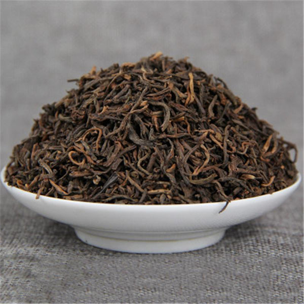 HelloYoung Small Canned Puer Ripe Tea Organic Black Tea Healthy Drink Yunnan Pu Erh Tea 80g