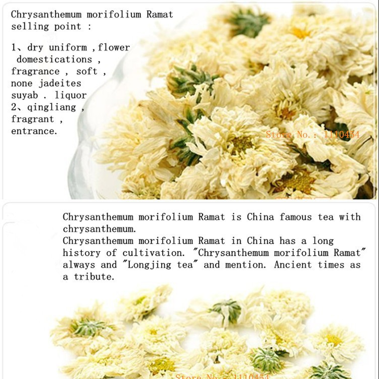 50g 50g Top-Grade Chinese Herbal Chrysanthemum Tea  Flower Scented