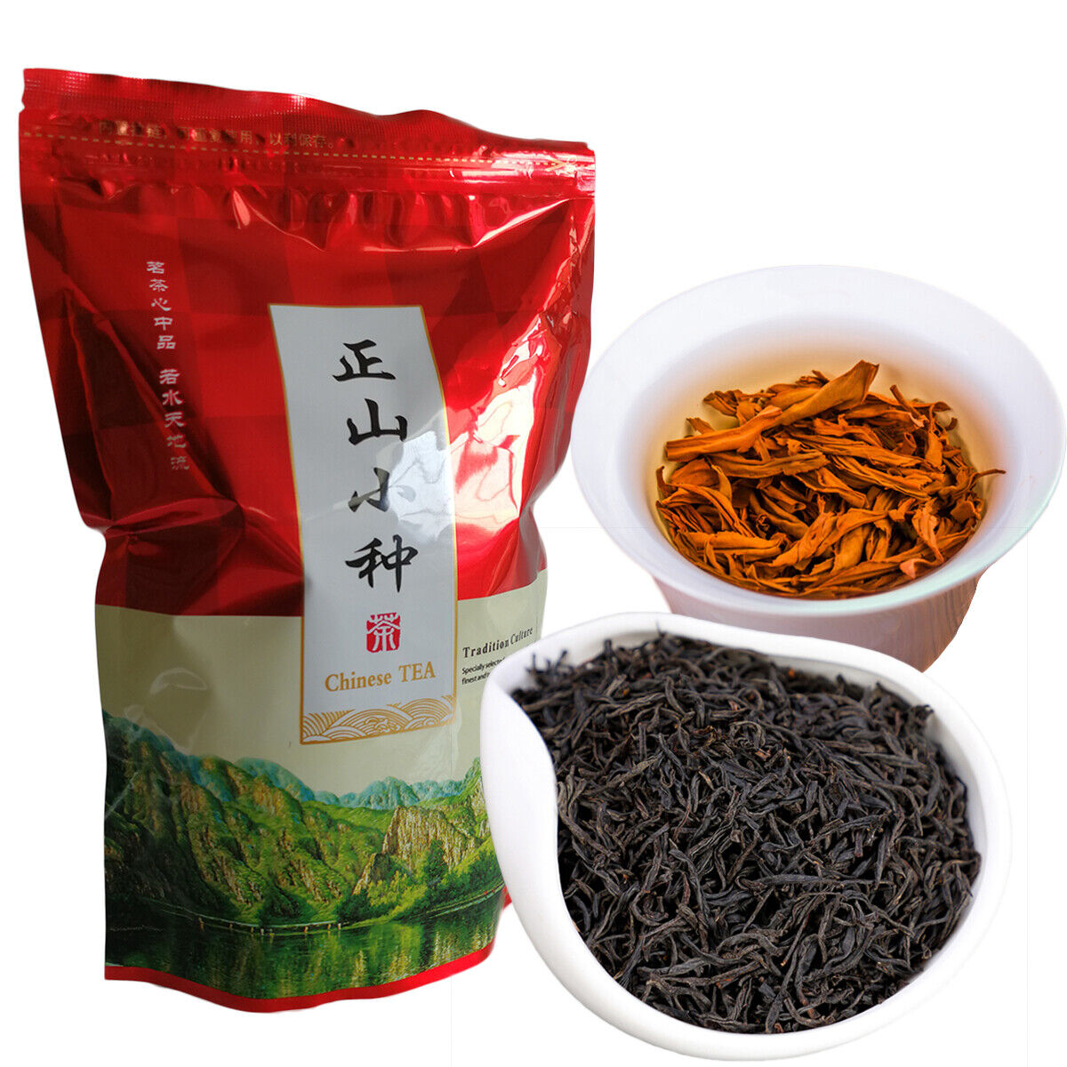 HelloYoung 250g Chinese Top Lapsang Souchong Wuyi Red Tea Black Tea Lowering Blood Pressure Main image