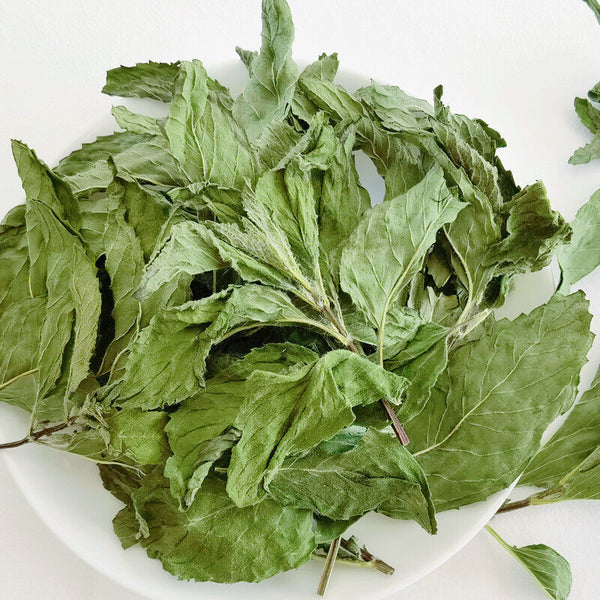 HelloYoung Peppermint leaves new mint peppermint leaves granules tea flower tea 17.6oz