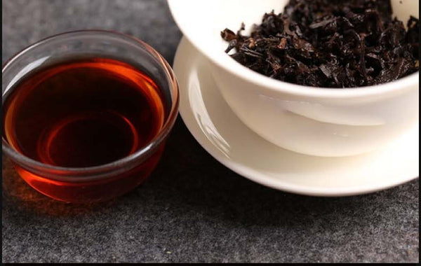 HelloYoung Yunnan Pu'er Tea Lincang Iceland Ripe Tea Cake Tea 357g Pu'er Tea Cake