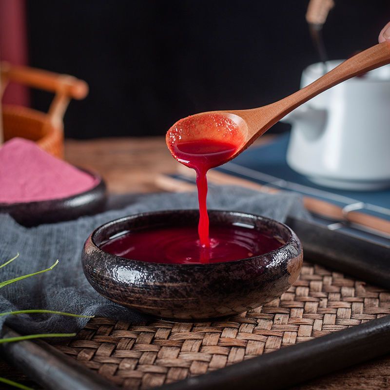 520g Edible Dietary Fiber Meal Replacement Vegetable Powder Purple Kale Powder