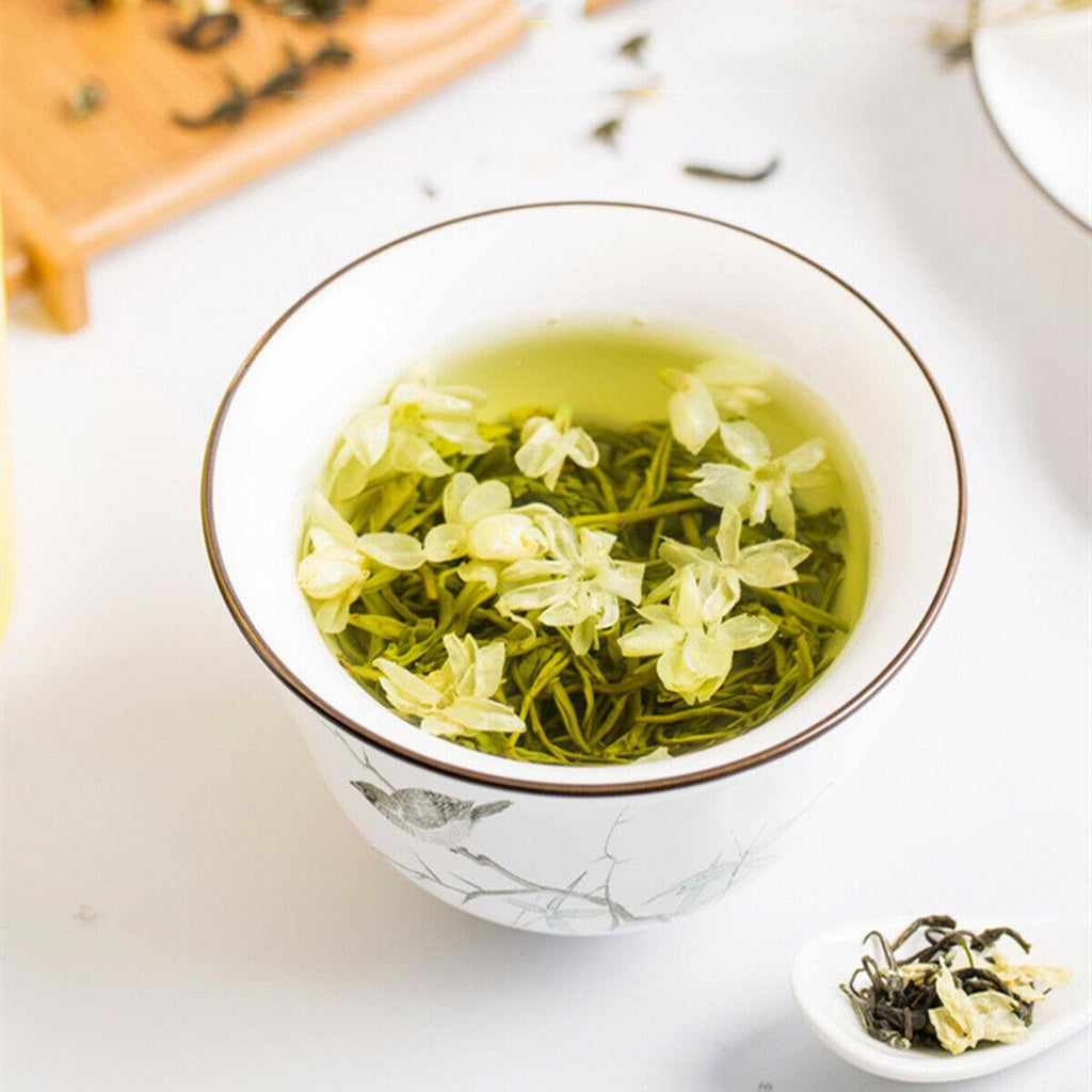 Jasmine Blooms, Green Tea 50g Jasmine Green Tea, Naturally Refreshing