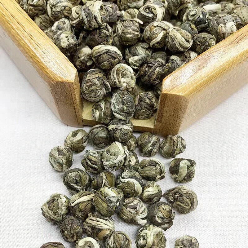 Chinese Tea Balls Tea Jasmine Flower Pearls Jasmine White Dragon Pearl 250g