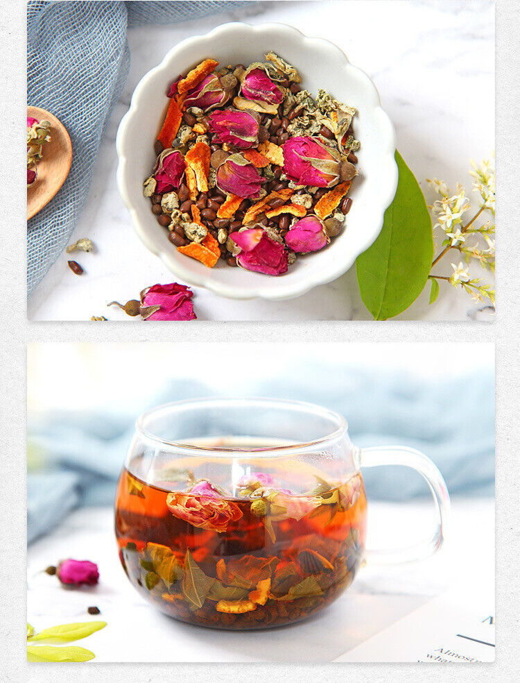 HelloYoung 150g Rose Lotus Leaf Tea Tea Flower Grass Tea Box Winter Melon Lotus Leaf Tea