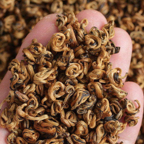 HelloYoung 500g Yunnan black tea Fengqing Dian Hong Jin Luo (No. 2) early spring tea