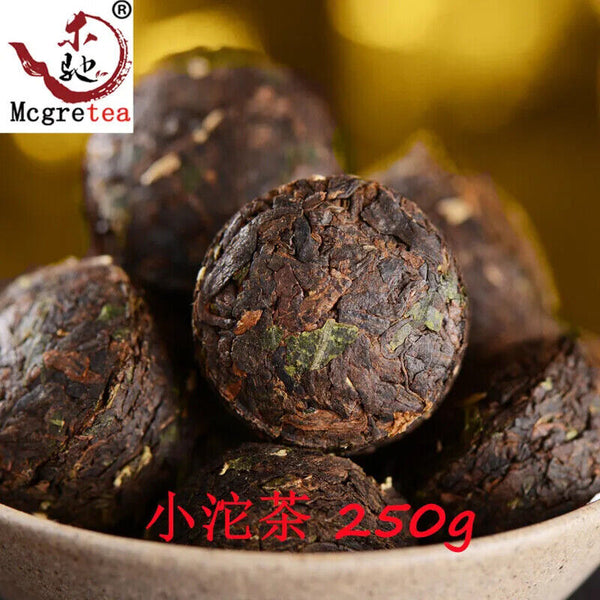 HelloYoung Mcgretea Puer Tea Glutinous Rice Fragrant Puer Tea Xiao Tuo Tea Brick Puer 250g