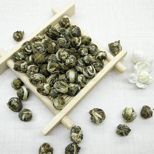Chinese Tea Balls Tea Jasmine Flower Pearls Jasmine White Dragon Pearl 250g
