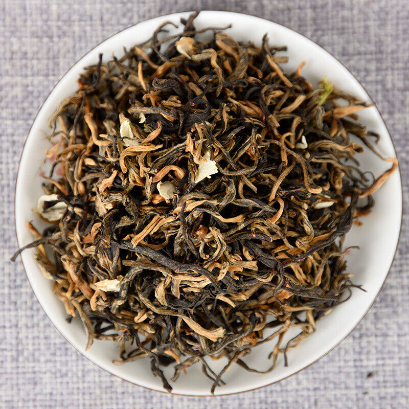 HelloYoung Yunnan Tea Jasmine Dian Hong Tea Jasmine Mao Feng Dian Hong Tea 100g 3.5 Oz Secondary image