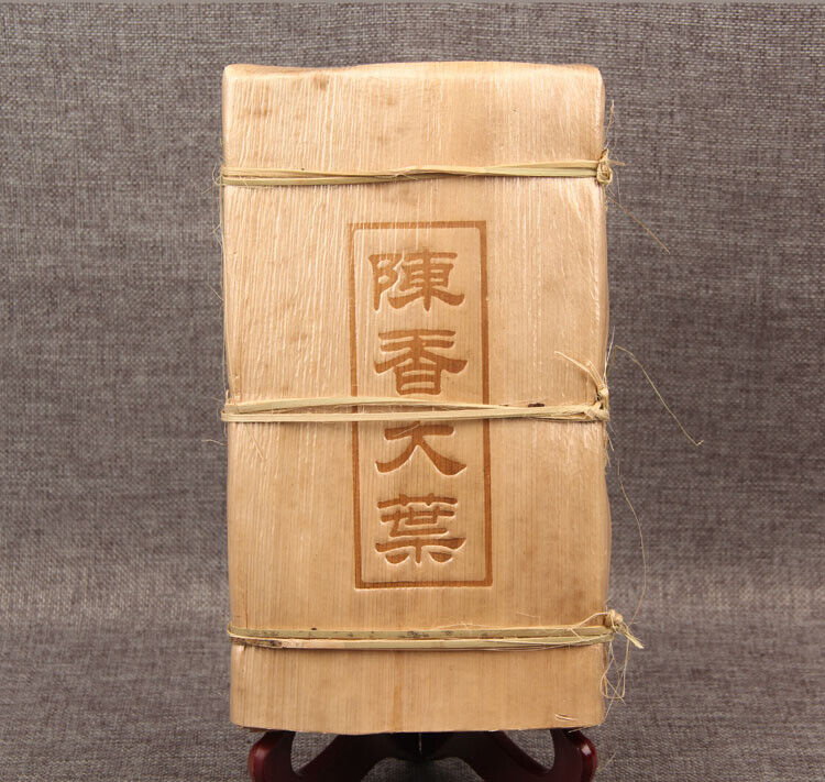 Big Leaf Pu-erh Tee Bambus Shell Old Pu'er Tee Brick 1000g Yunnan Ancient Tee