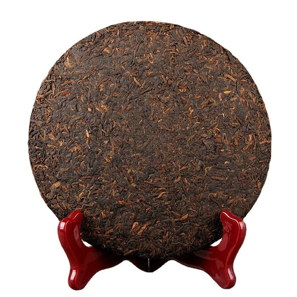 HelloYoung Pu-erh Tea Old Tree Ripe Puer Health Care357g Premium Menghai Old Banzhang Ripe